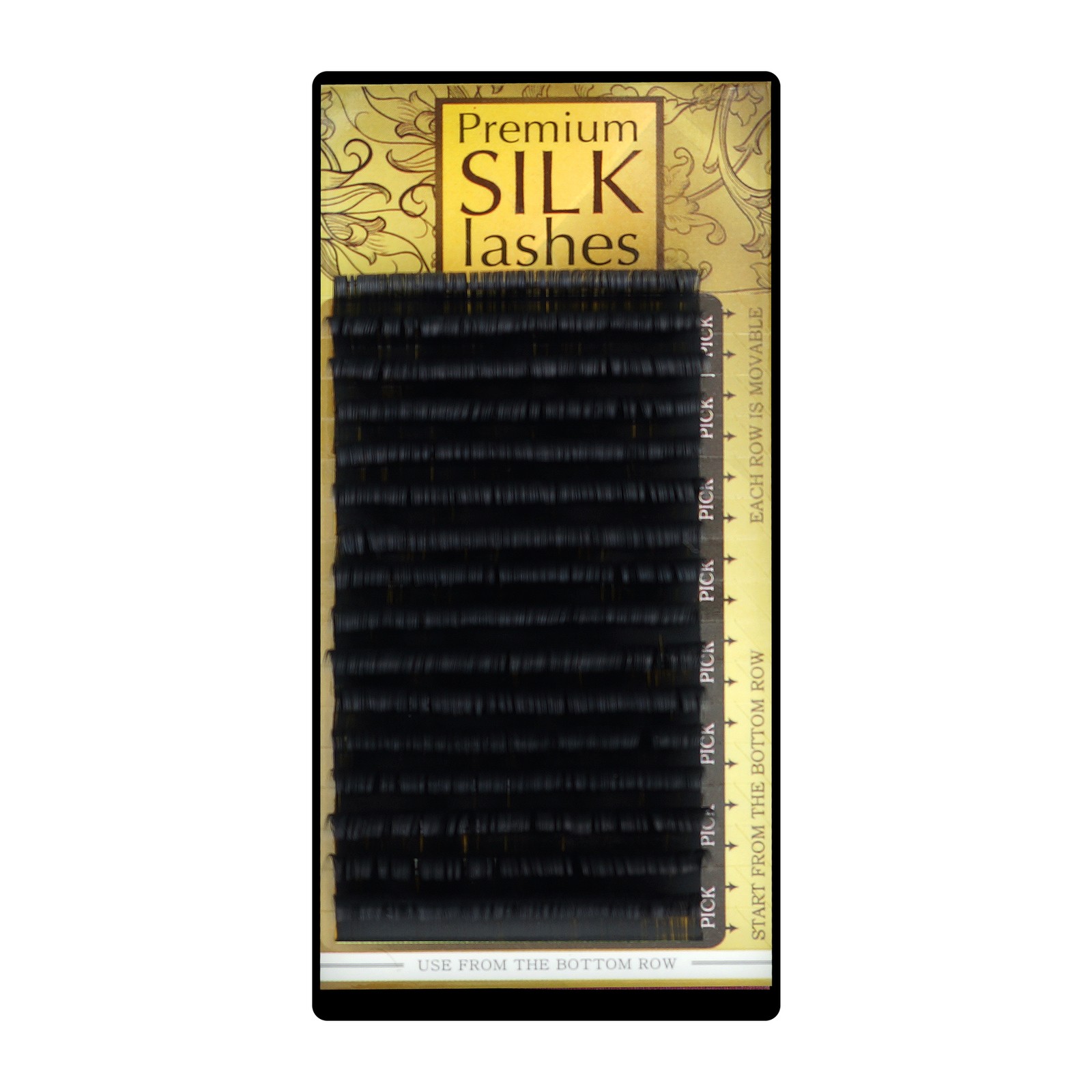 Premium Silk Lashes - 7mm, C, 0.10mm