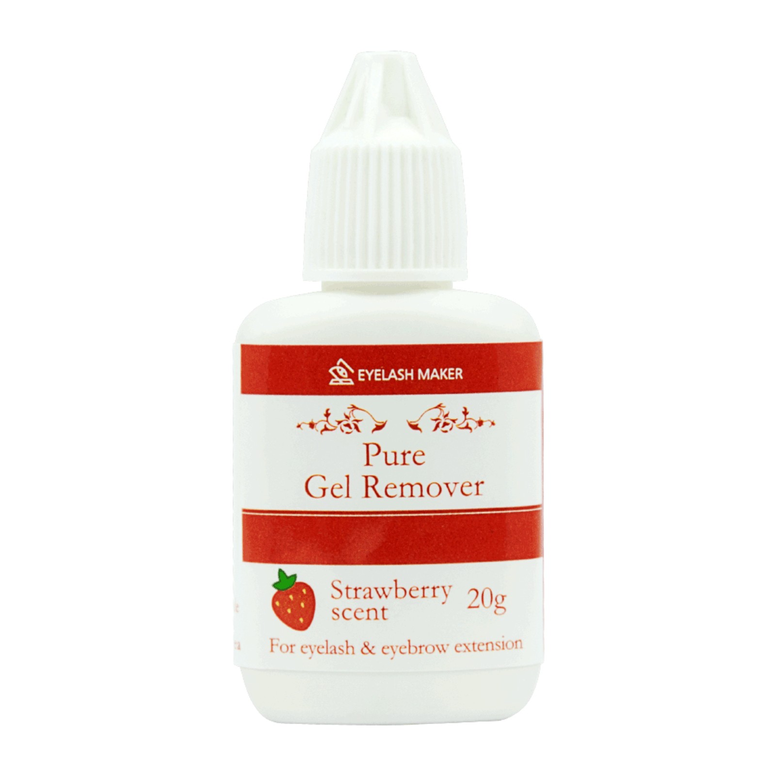 Pure Remover Gel - 20ml | Aromă de căpșuni