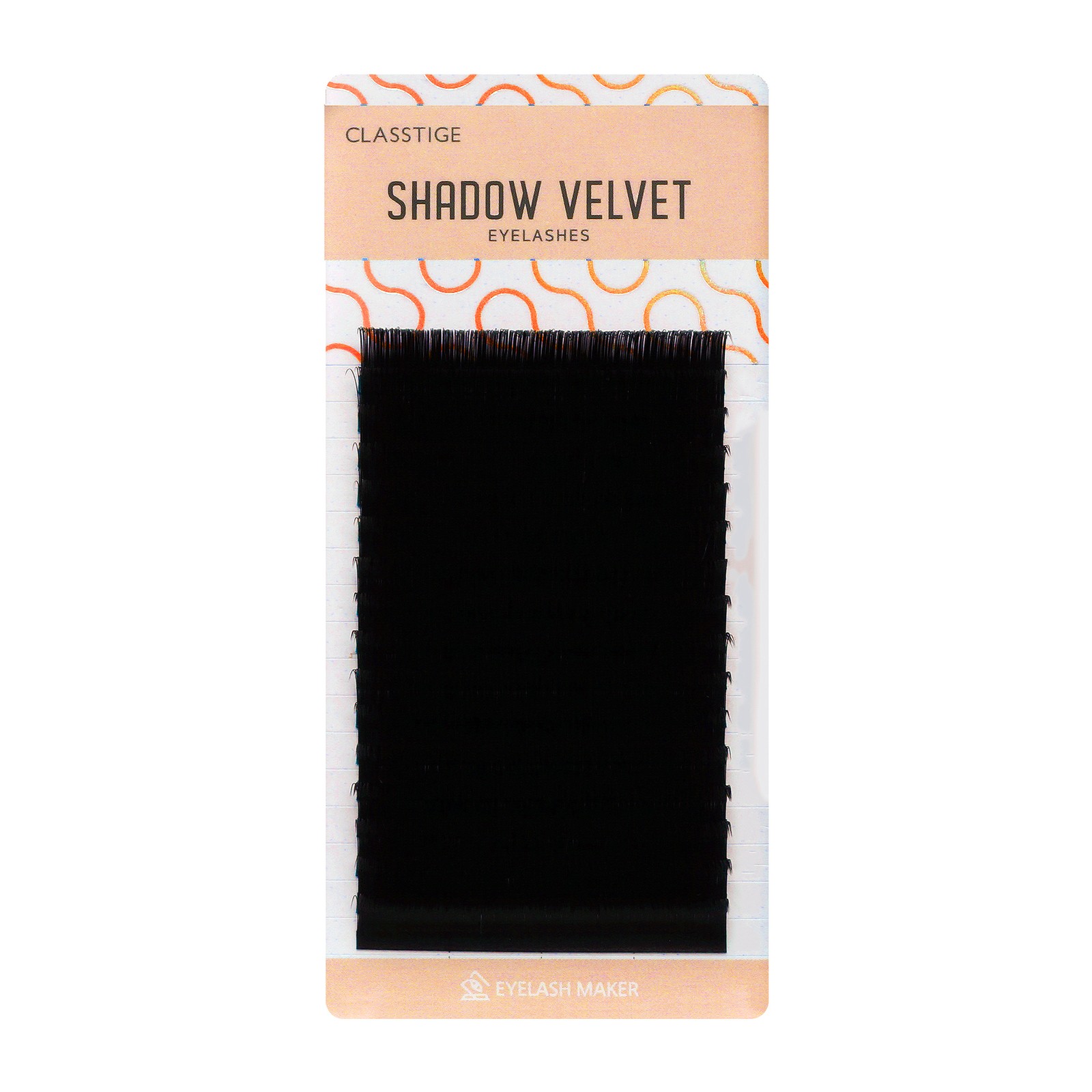 Shadow Velvet Lashes - Mix 16 linii, B, 0.07mm